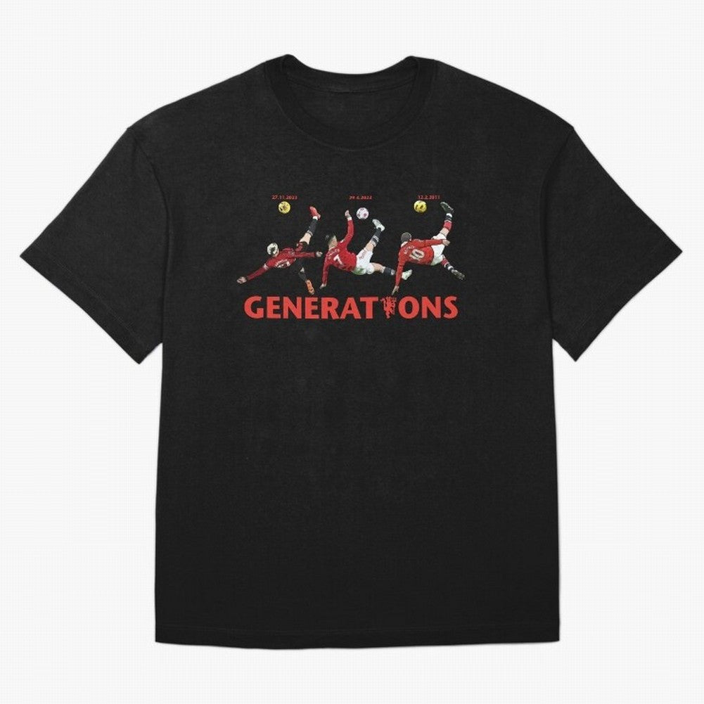 Generations of Manchester United T-Shirt Celebrate The Next Chapter Of FIFA World Cup 2026 USA Fan Jersey, Jordan Supporter Tee, Argentina Supporter Shirt, Nike World Cup Shirt, Messi Adidas Football Fan Top, Griezmann Sweden Final Match