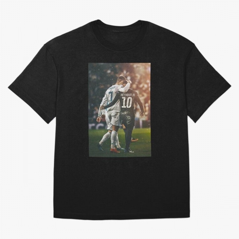 Neymar and Ronaldo T-Shirt Feel The Heartbeat Of FIFA World Cup 2026 Group Stage, Adidas Football Jersey For Group Stage, Nike Soccer Shirt For Messi Fans, Jordan Match Day Top, Messi Canada Watch Party
