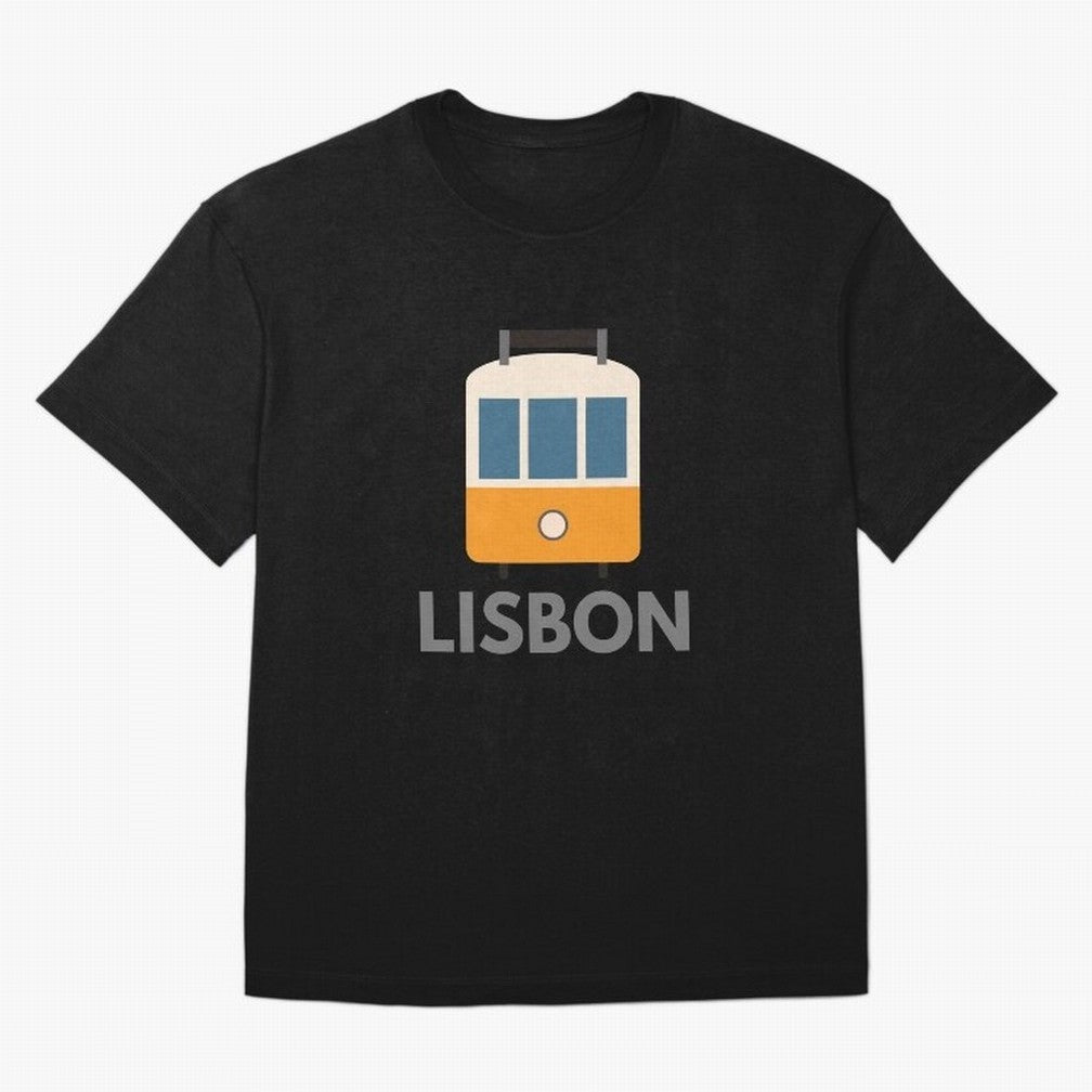 Lisboa Tram (Lisbon city, Portugal) T-Shirt Carry Global Football Passion For FIFA World Cup 2026 Jersey, Jordan Football Tee, Messi Portugal Fans, Adidas Fan Shirt, Nike Supporter Top, Haaland Croatia Knockout Round