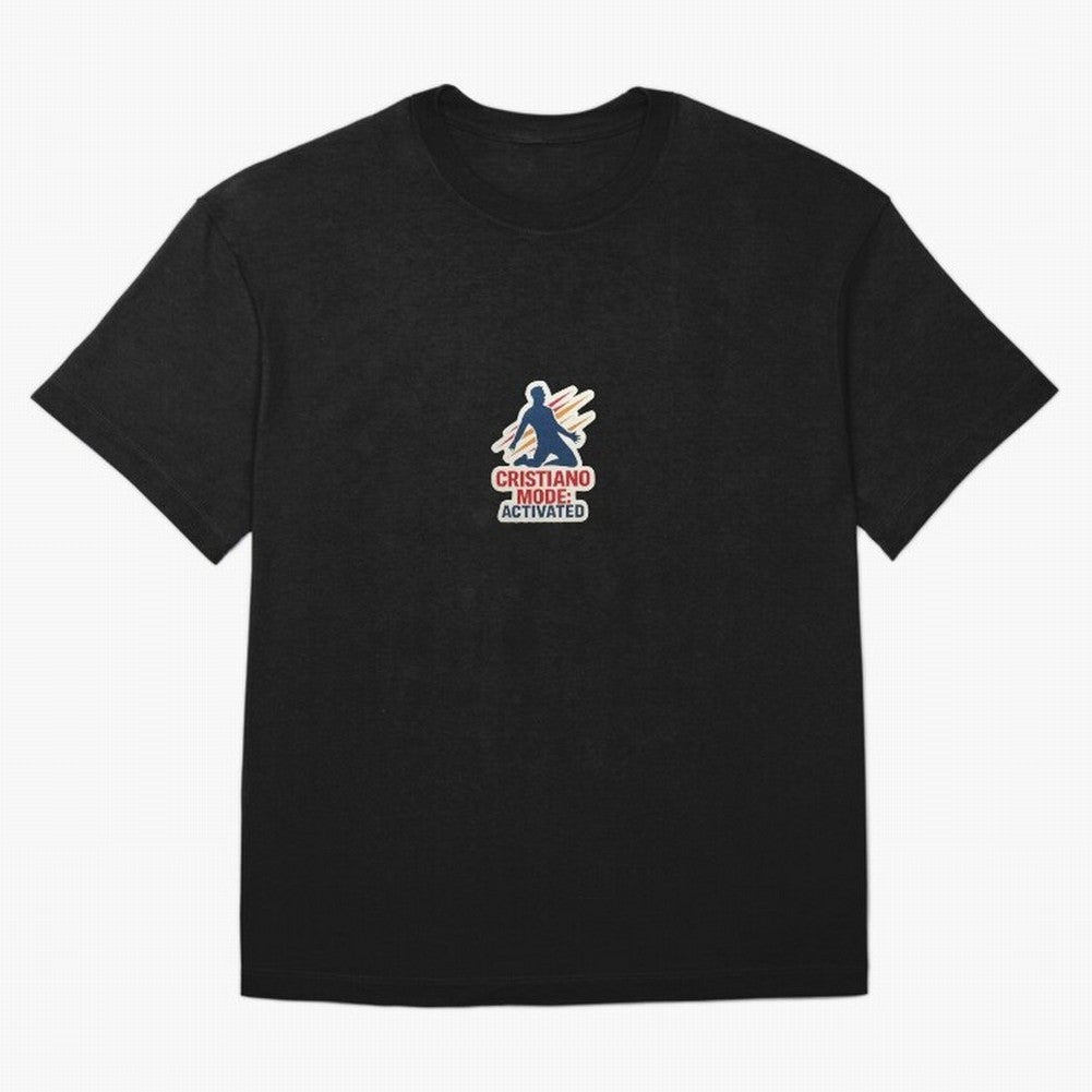 Cristiano Mode: Activated v2 T-Shirt Bring A Vintage Feel To FIFA World Cup 2026 USA Canada Jersey, Nike Match Day Shirt, Cristiano Ronaldo England Fans, Adidas Supporter Tee, Jordan Soccer Fan Top, Lewandowski England Supporter Night