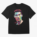 Cristiano Ronaldo Pop Art Portrait T-Shirt Bring A Vintage Feel To FIFA World Cup 2026 USA Canada Jersey, Nike Match Day Shirt, Cristiano Ronaldo Germany Fans, Adidas Supporter Tee, Jordan Soccer Fan Top, De Bruyne Croatia Match Day