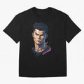 Cristiano Ronaldo Anime Style T-Shirt France Cristiano Ronaldo World Cup 2026 Jersey, Nike Football Tee, Goal Celebration, Adidas Soccer Shirt, Jordan Fan Top, Musiala Portugal Group Stage