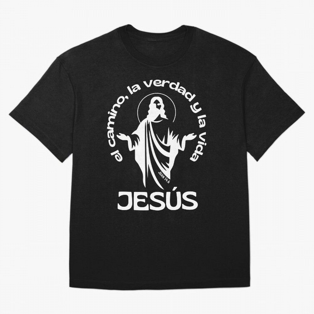 JES¨²S - el camino, la verdad y la vida T-Shirt Make Your Look Match The FIFA World Cup 2026 USA Canada, Nike Match Day Jersey For Match Day, Adidas Supporter Tee For Cristiano Ronaldo Fans, Jordan Soccer Fan Top, Haaland Ecuador Supporter Night