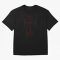 Cruz Ang¨¦lica de Santo Tom¨¢s de Aquino Black n Red T-Shirt France Neymar World Cup 2026 Jersey, Adidas Soccer Tee, Trophy Race, Nike Football Fan Shirt, Jordan Supporter Top, Yamal Senegal Trophy Race