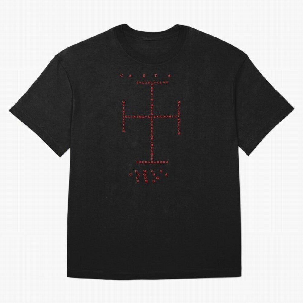 Cruz Ang¨¦lica de Santo Tom¨¢s de Aquino Black n Red T-Shirt France Neymar World Cup 2026 Jersey, Adidas Soccer Tee, Trophy Race, Nike Football Fan Shirt, Jordan Supporter Top, Yamal Senegal Trophy Race