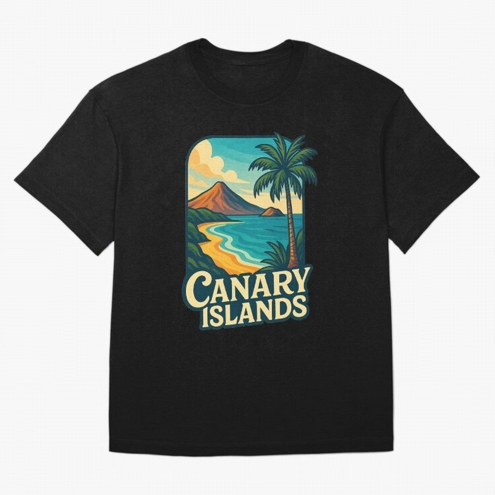 Tropical Shoreline of the Canary Islands Spain T-Shirt Experience The FIFA World Cup 2026 Group Stage Journey Fan Jersey, Jordan Supporter Tee, Argentina Supporter Shirt, Nike World Cup Shirt, Mbappe Adidas Football Fan Top, Griezmann Colombia