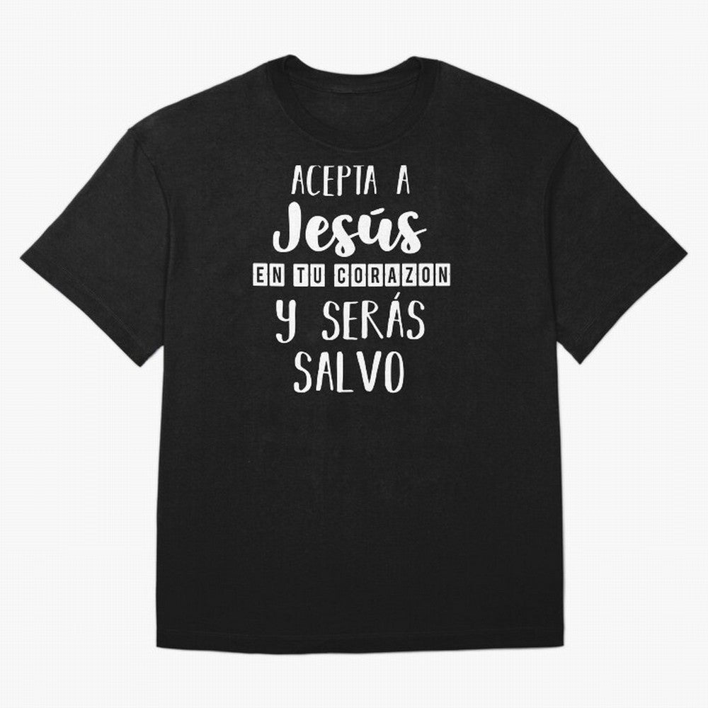 Acepta a Jes¨²s en tu Corazon Mensaje Cristianos Dios Spanish T-Shirt Bring Global Tournament Vibes To FIFA World Cup 2026 For, Jordan Football Jersey For Goal Celebration, Adidas Fan Shirt For Messi Fans, Nike Supporter Top, Messi Canada Fan Club