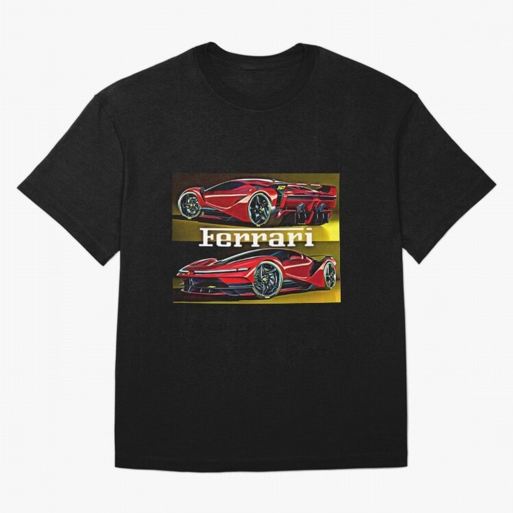 Ferarri F Concept T-Shirt Share The Excitement Of FIFA World Cup 2026 Spirit, With Jersey, Adidas Match Day Tee, Mbappe Spain Fans, Jordan Football Shirt, Nike Soccer Fan Top, Mbappe England Football Fans
