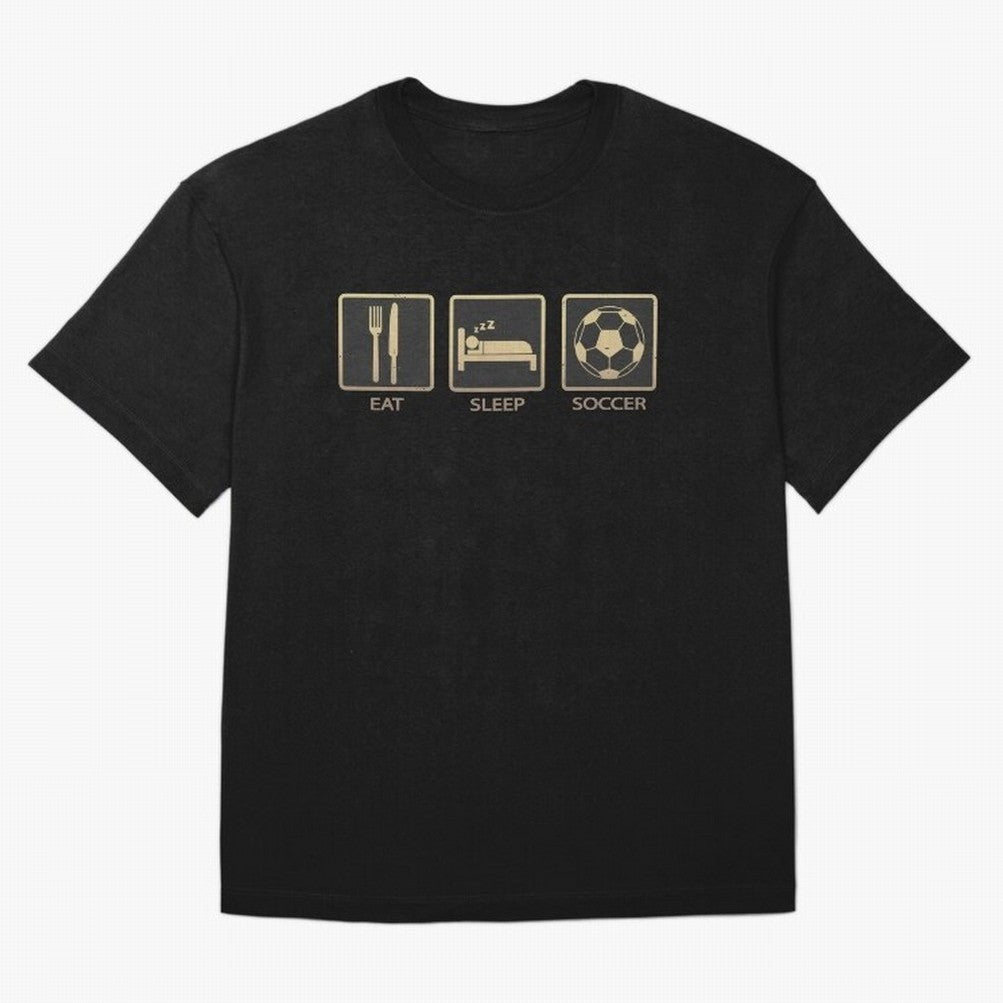 Eat Sleep Soccer T-Shirt FIFA World Cup 2026 Ecuador De Bruyne Fan Jersey, Adidas Football Tee, Germany Supporter Shirt, Nike Soccer Shirt, Messi Jordan Match Day Top, Griezmann Sweden Watch Party