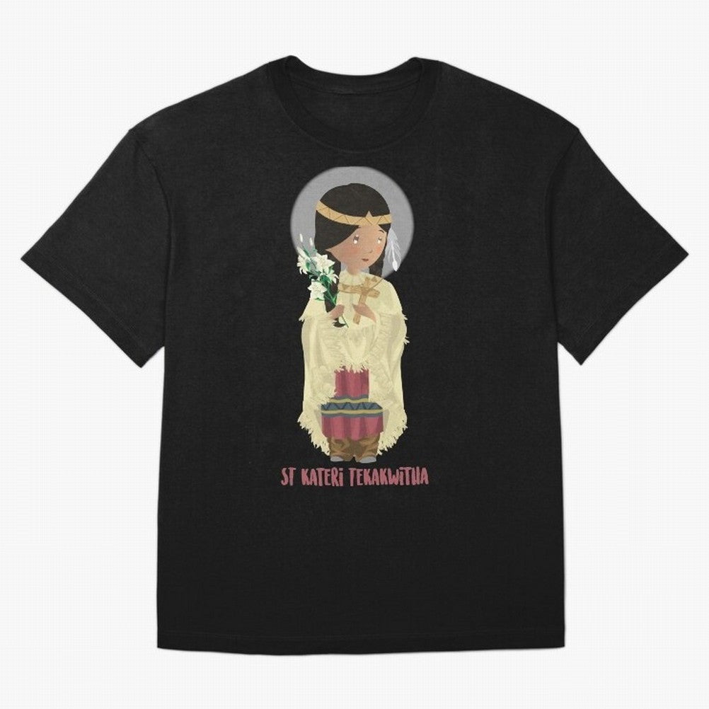 Saint Kateri Tekakwitha T-Shirt Celebrate National Team Dreams In FIFA World Cup 2026 Jersey, Nike Fan Tee, Messi Germany Fans, Jordan Soccer Shirt, Adidas Match Day Top, Bellingham Croatia Final Match