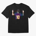 Lionel Messi Iconic Goal Celebration #o44 T-Shirt Argentina CR7 World Cup 2026 Jersey, Nike Match Day Shirt, Stadium Chant, Adidas Supporter Tee, Jordan Soccer Fan Top, Neymar Switzerland Match Day