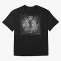 Medalla de San Benito Frontal Relieve T-Shirt Follow The Final Road Of FIFA World Cup 2026 Group Stage Fan Jersey, Nike Fan Tee, England Supporter Shirt, Jordan Soccer Shirt, Messi Adidas Match Day Top, Rodri Germany Soccer Fans