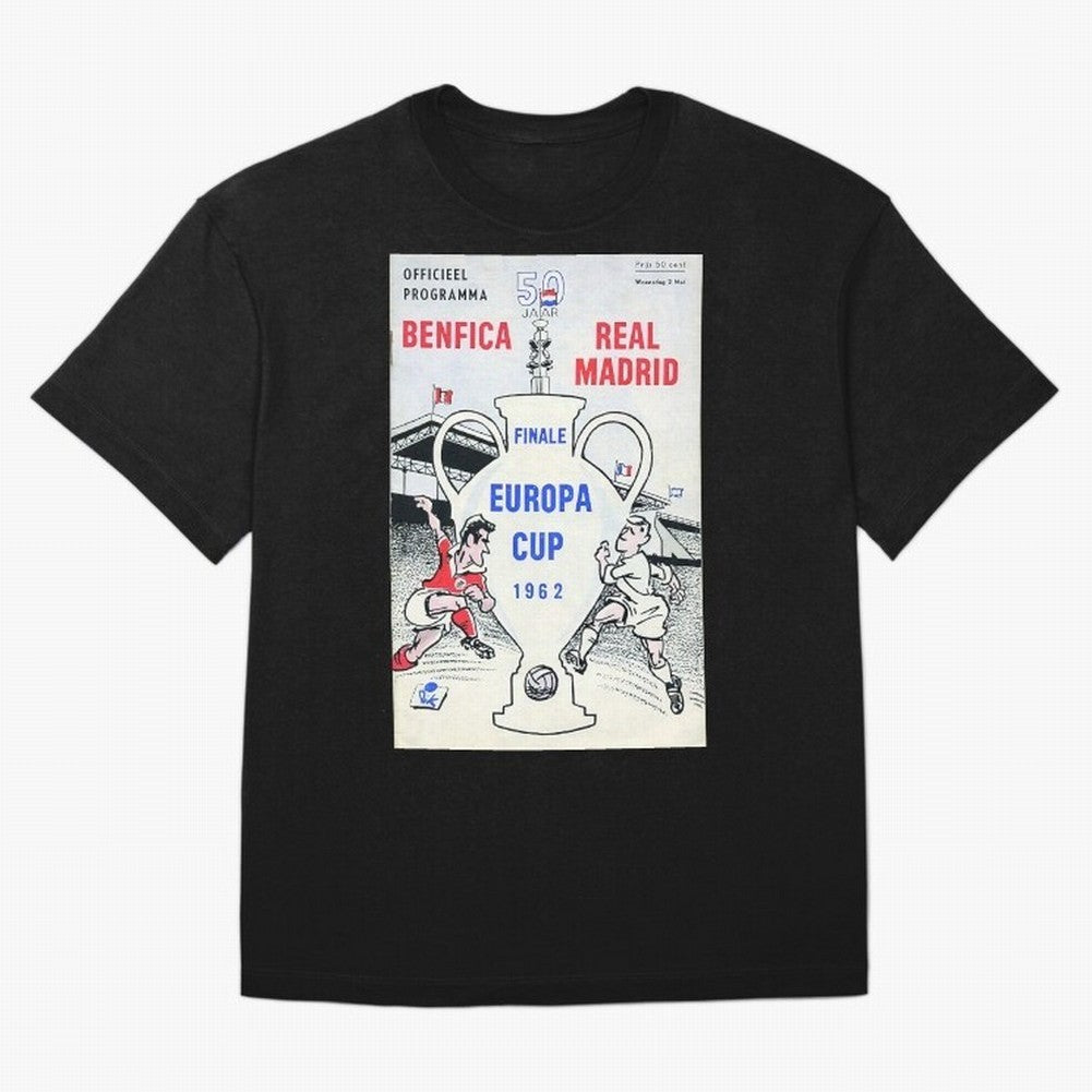 Vintage Champions League Final Poster - Real Madrid vs Benfica T-Shirt Messi Portugal Football Jersey, Adidas Match Day Tee, World Cup 2026, Jordan Football Shirt, Nike Soccer Fan Top, Son Ghana Football Fans
