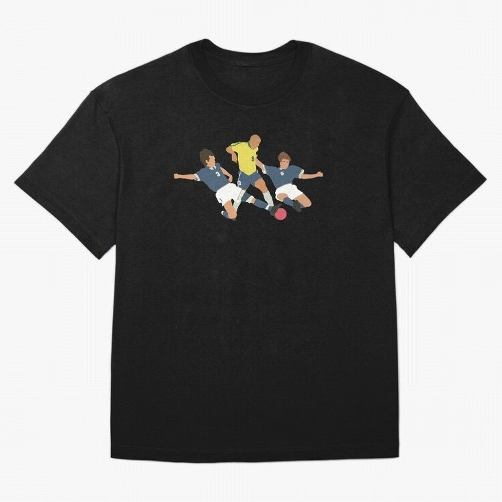 Ronaldo vs Maldini & Cannavaro Iconic Football Moment T-Shirt FIFA World Cup 2026 Argentina Bellingham Jersey, Adidas Football Tee, CR7 England Fans, Nike Soccer Shirt, Jordan Match Day Top, Yamal Paraguay Group Stage