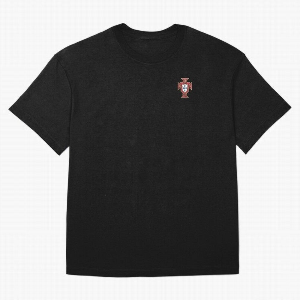Portugal Soccer Logo Sticker T-Shirt Cristiano Ronaldo Germany Football Jersey, Adidas Match Day Tee, World Cup 2026, Jordan Football Shirt, Nike Soccer Fan Top, Musiala France Football Fans