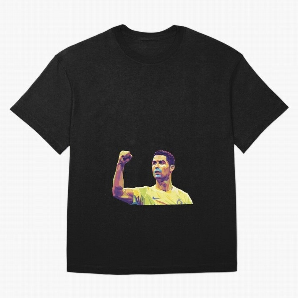 Ronaldo pop art T-Shirt Refresh FIFA World Cup 2026 USA Canada Mexico Centered On Jersey, Nike Fan Tee, Messi Argentina Fans, Jordan Soccer Shirt, Adidas Match Day Top, Mbappe England Goal Celebration