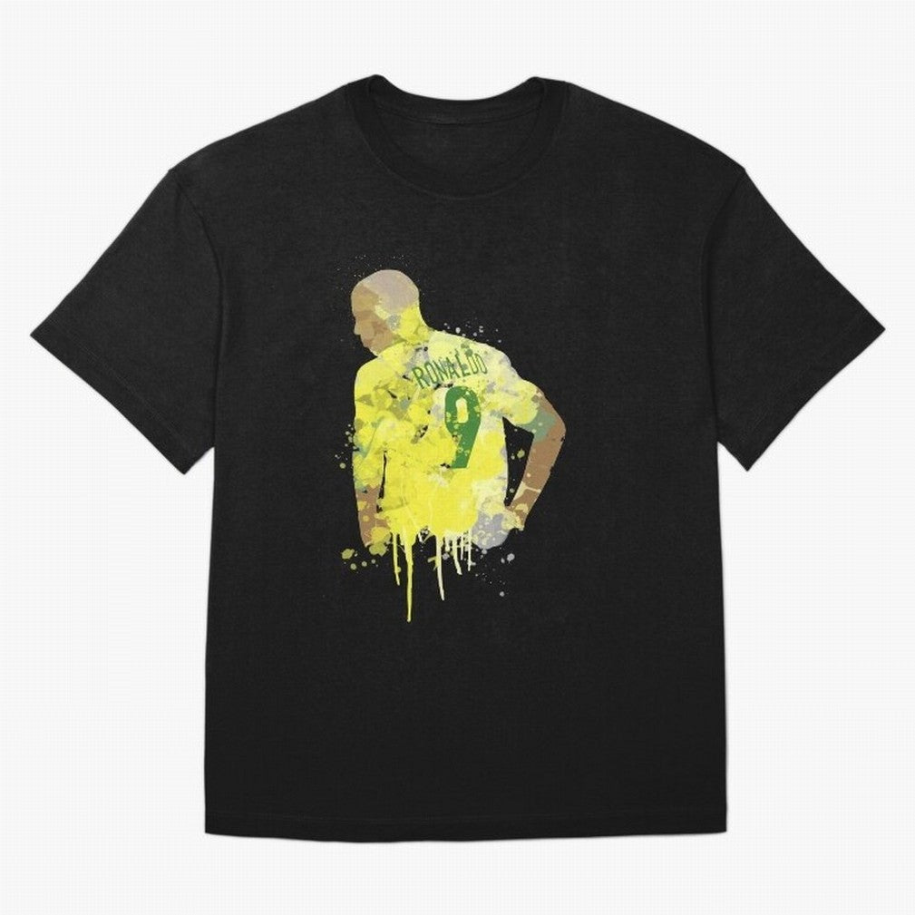 Ronaldo Brazil Legend Art T-Shirt Messi Argentina Football Jersey, Nike Match Day Shirt, World Cup 2026, Adidas Supporter Tee, Jordan Soccer Fan Top, Cristiano Ronaldo Norway Trophy Race