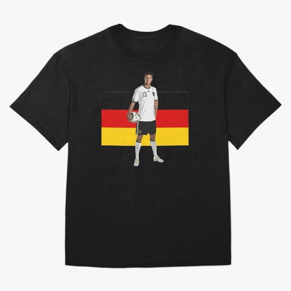 Michael Ballack - German Football Legend T-Shirt Messi Germany Football Jersey, Nike Match Day Shirt, World Cup 2026, Adidas Supporter Tee, Jordan Soccer Fan Top, Neymar Ghana Match Day