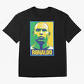 Ronaldo - BRAZIL T-Shirt Messi France Football Jersey, Adidas Soccer Tee, World Cup 2026, Nike Football Fan Shirt, Jordan Supporter Top, Salah USA Supporter Night
