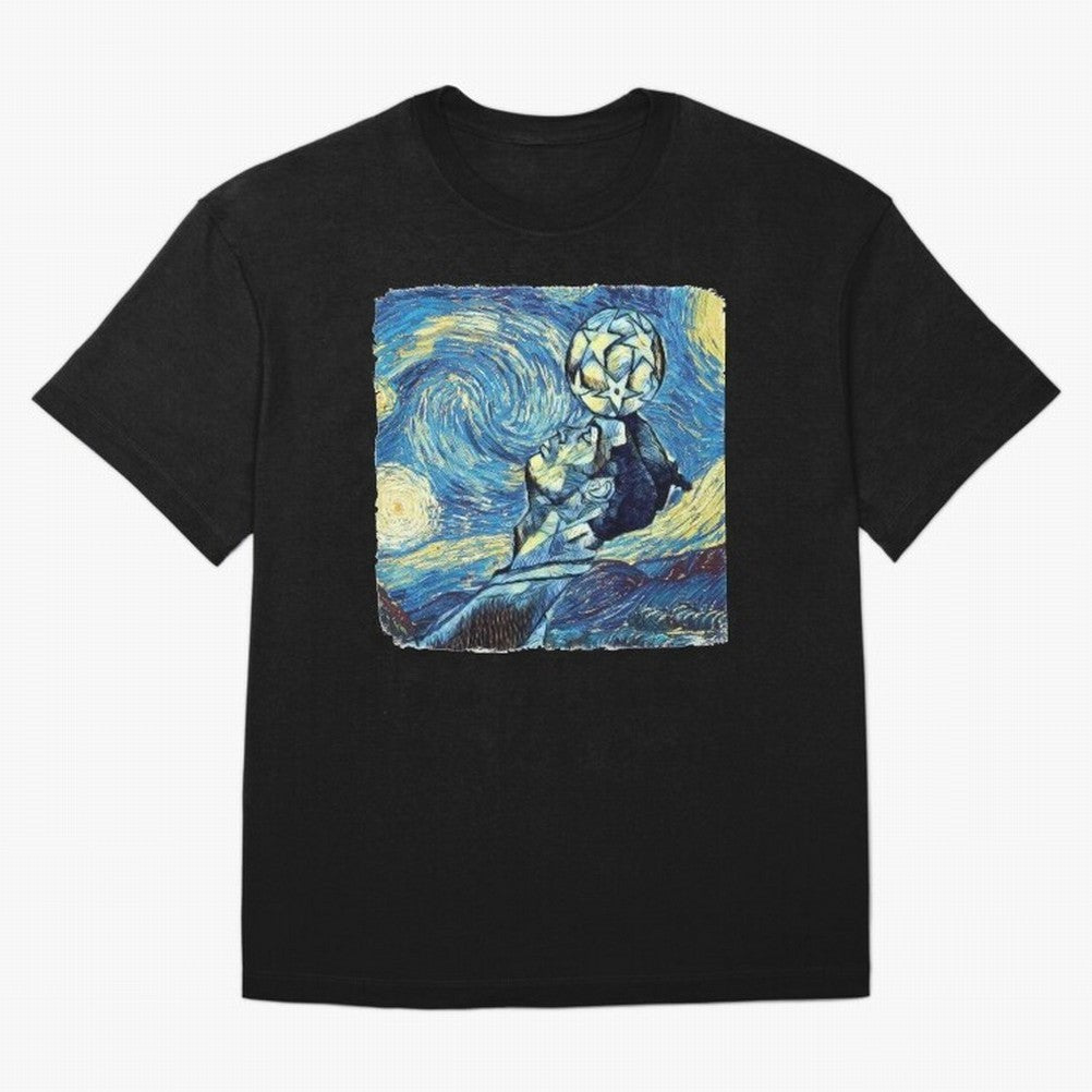 Ronaldo Ronaldo Van Gogh Style T-Shirt Cristiano Ronaldo Portugal Football Jersey, Nike Fan Tee, World Cup 2026, Jordan Soccer Shirt, Adidas Match Day Top, Vinicius Norway Goal Celebration