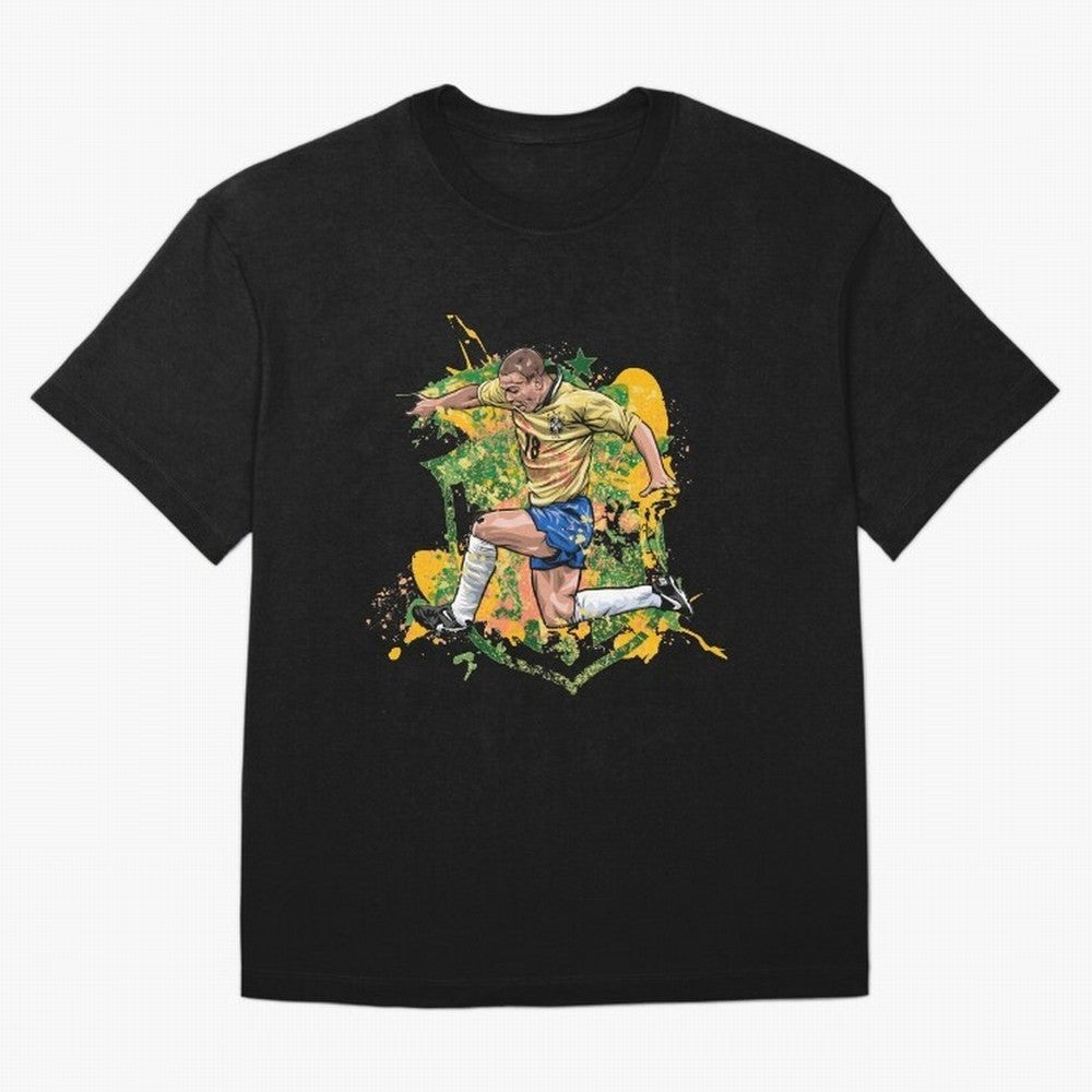 Ronaldo Nazario de Lima - Fenomeno do Brasil T-Shirt Argentina Messi World Cup 2026 Jersey, Adidas Match Day Tee, Football Fans, Jordan Football Shirt, Nike Soccer Fan Top, Mbappe Morocco Football Fans