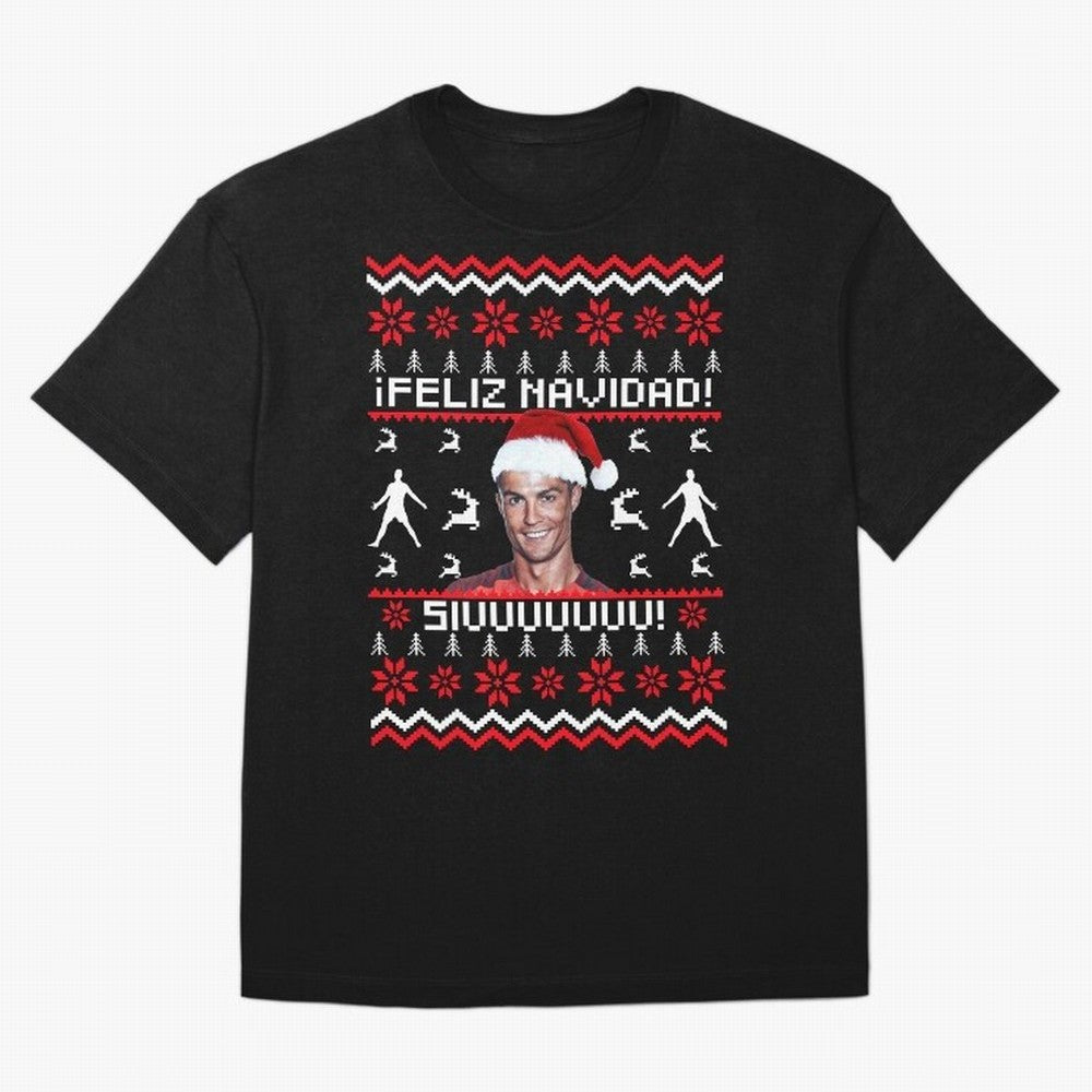 Cristiano Ronaldo El Bicho SIUU Ugly Sweater T-Shirt Bring Retro Soccer Energy To FIFA World Cup 2026 With Fan Jersey, Nike Fan Tee, England Supporter Shirt, Jordan Soccer Shirt, Neymar Adidas Match Day Top, Cristiano Ronaldo Japan Goal Celebration
