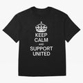 Keep Calm and Support United T-Shirt FIFA World Cup 2026 Argentina Griezmann Jersey, Nike Football Tee, Messi Argentina Fans, Adidas Soccer Shirt, Jordan Fan Top, Haaland Croatia Stadium Chant