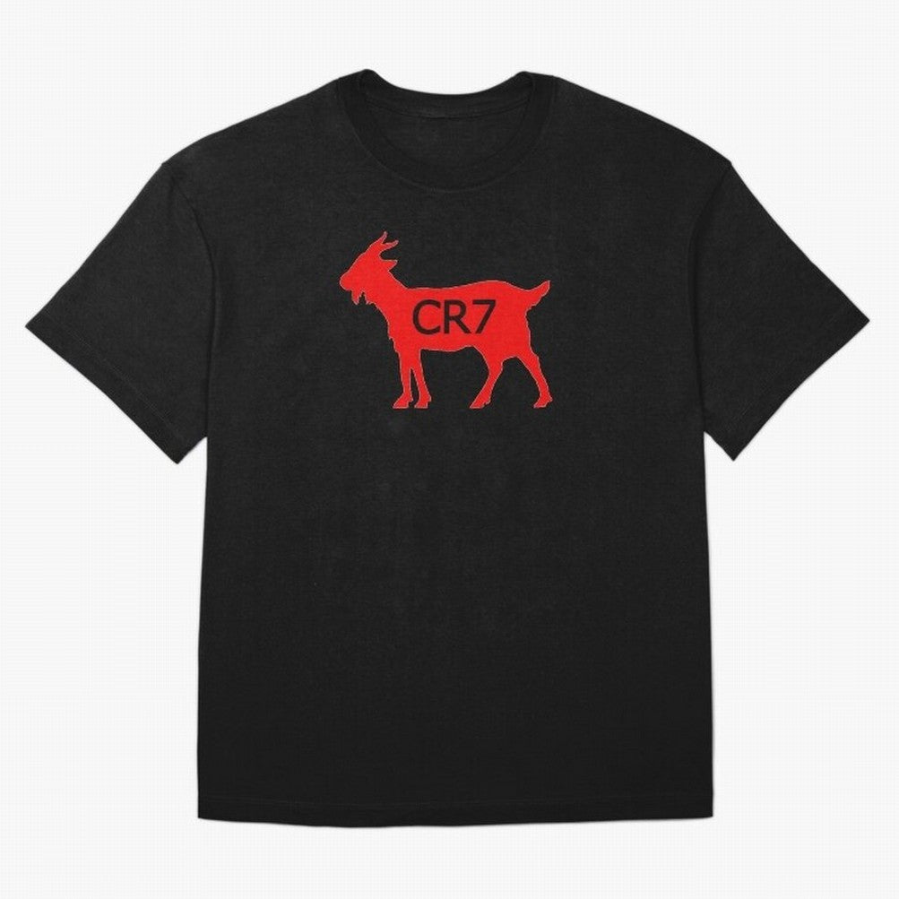 CR7 GOAT Red T-Shirt CR7 Argentina Football Jersey, Adidas Football Tee, World Cup 2026, Nike Soccer Shirt, Jordan Match Day Top, Vinicius Belgium Group Stage