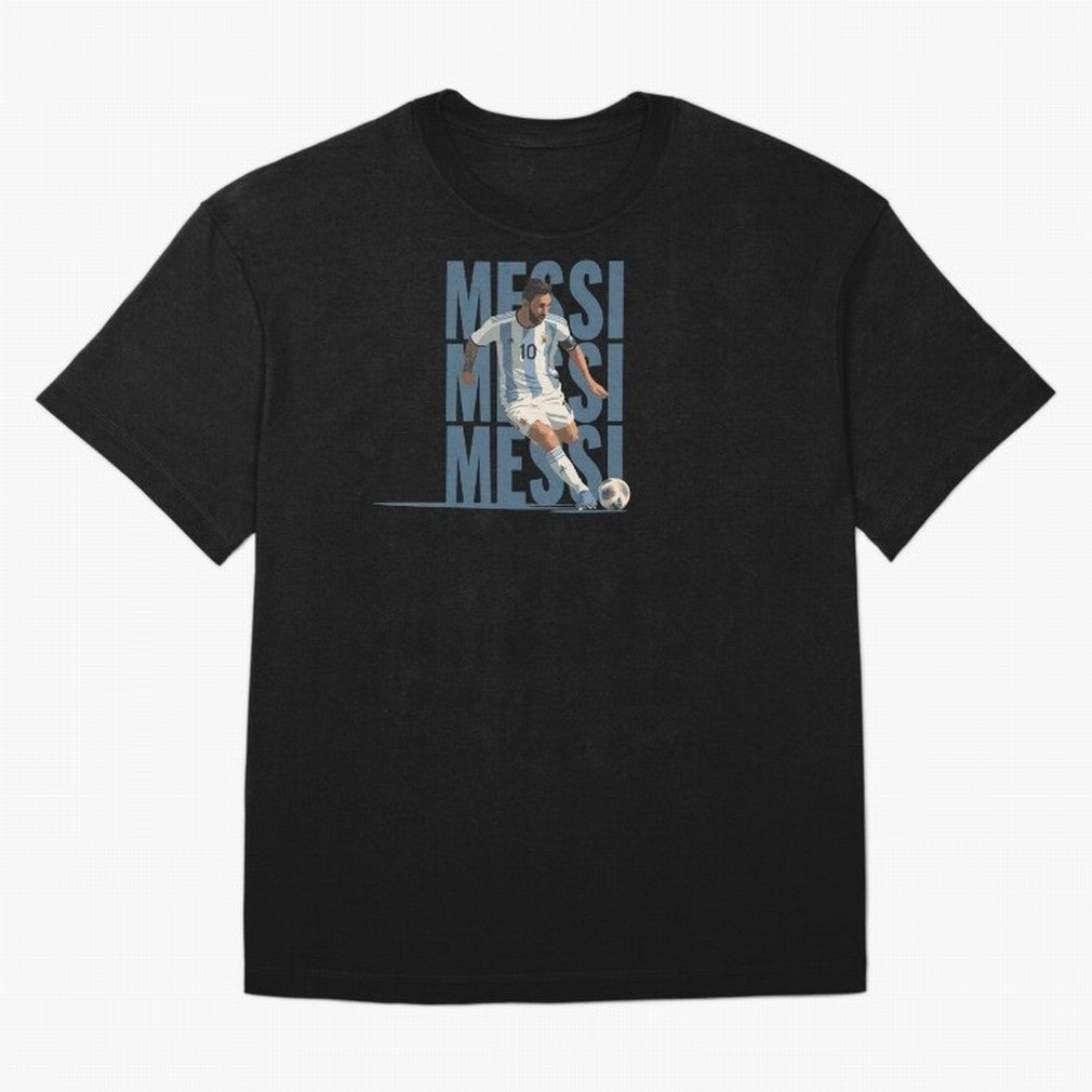 Messi in action Minimalist Graphic T-Shirt Argentina Messi World Cup 2026 Jersey, Adidas Football Tee, Group Stage, Nike Soccer Shirt, Jordan Match Day Top, Modric Portugal Stadium Chant