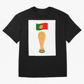 Portugal Football Fan T-Shirt T-Shirt Show Your Love For FIFA World Cup 2026 Built Around Fan Jersey, Adidas Match Day Tee, France Supporter Shirt, Jordan Football Shirt, Cristiano Ronaldo Nike Soccer Fan Top, Pedri Brazil Football Fans