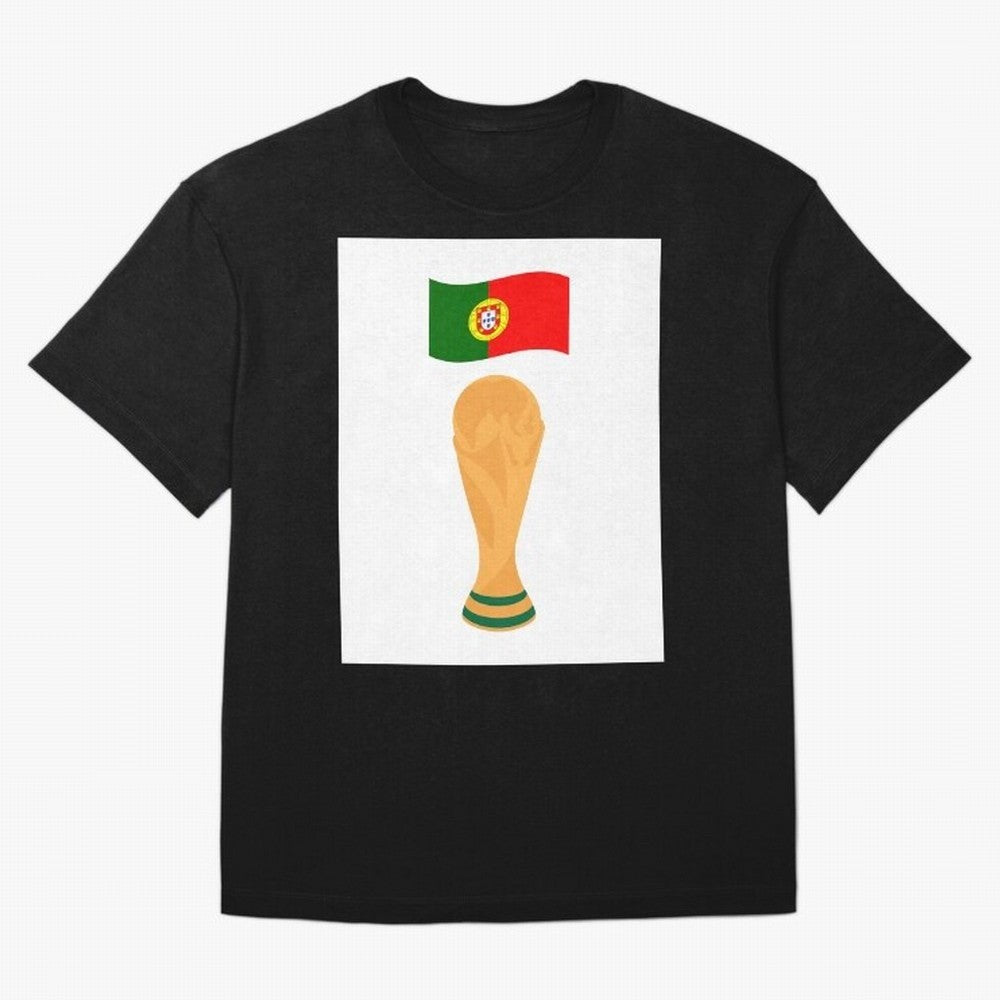 Portugal Football Fan T-Shirt T-Shirt Show Your Love For FIFA World Cup 2026 Built Around Fan Jersey, Adidas Match Day Tee, France Supporter Shirt, Jordan Football Shirt, Cristiano Ronaldo Nike Soccer Fan Top, Pedri Brazil Football Fans