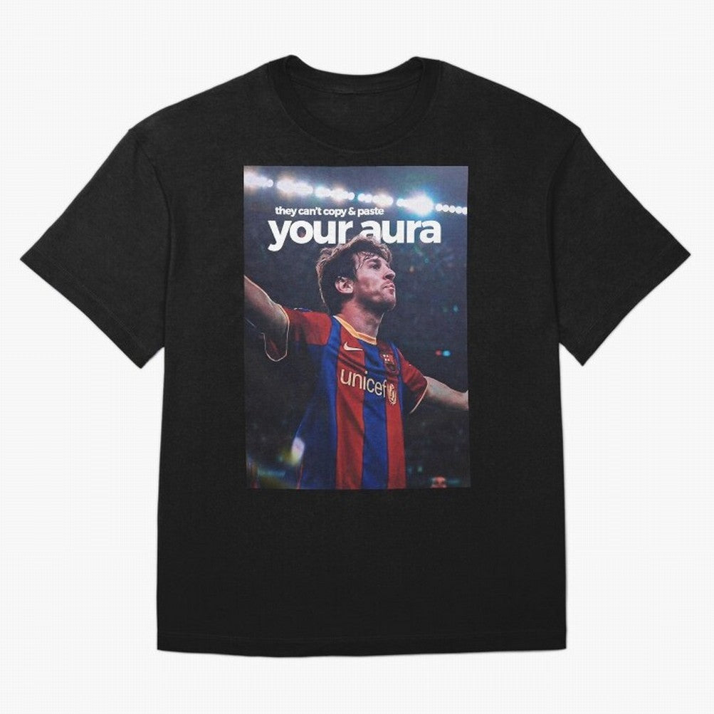 Lionel Messi - They can't copy & paste your aura T-Shirt Represent The FIFA World Cup 2026 USA Canada Mexico Jersey, Adidas Match Day Tee, Cristiano Ronaldo Argentina Fans, Jordan Football Shirt, Nike Soccer Fan Top, Bellingham Mexico Fan Club