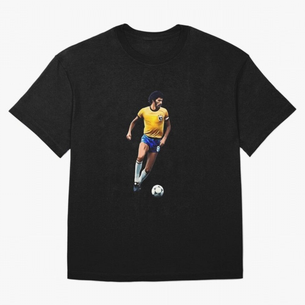 Legends Of The Beautiful Game Cartoon Collection Legends Socrates Cartoon Artwork9 T-Shirt Cristiano Ronaldo Netherlands Football Jersey, Nike Fan Tee, World Cup 2026, Jordan Soccer Shirt, Adidas Match Day Top, Son Ghana Goal Celebration