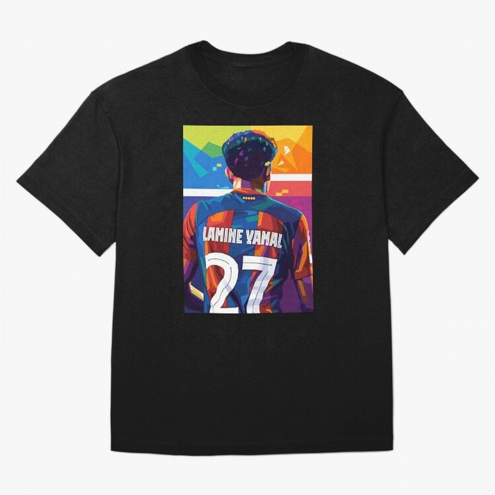 Lamine Yamal Wpap Pop Art T-Shirt Messi Argentina Football Jersey, Adidas Match Day Tee, World Cup 2026, Jordan Football Shirt, Nike Soccer Fan Top, Yamal France Football Fans