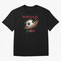 Camiseta Portugal 2026 - Bola de Futebol e Design Galo de Barcelos. T-Shirt Join The Countdown To The FIFA World Cup 2026 Journey Jersey, Nike Fan Tee, Mbappe Spain Fans, Jordan Soccer Shirt, Adidas Match Day Top, Kane England Final Match