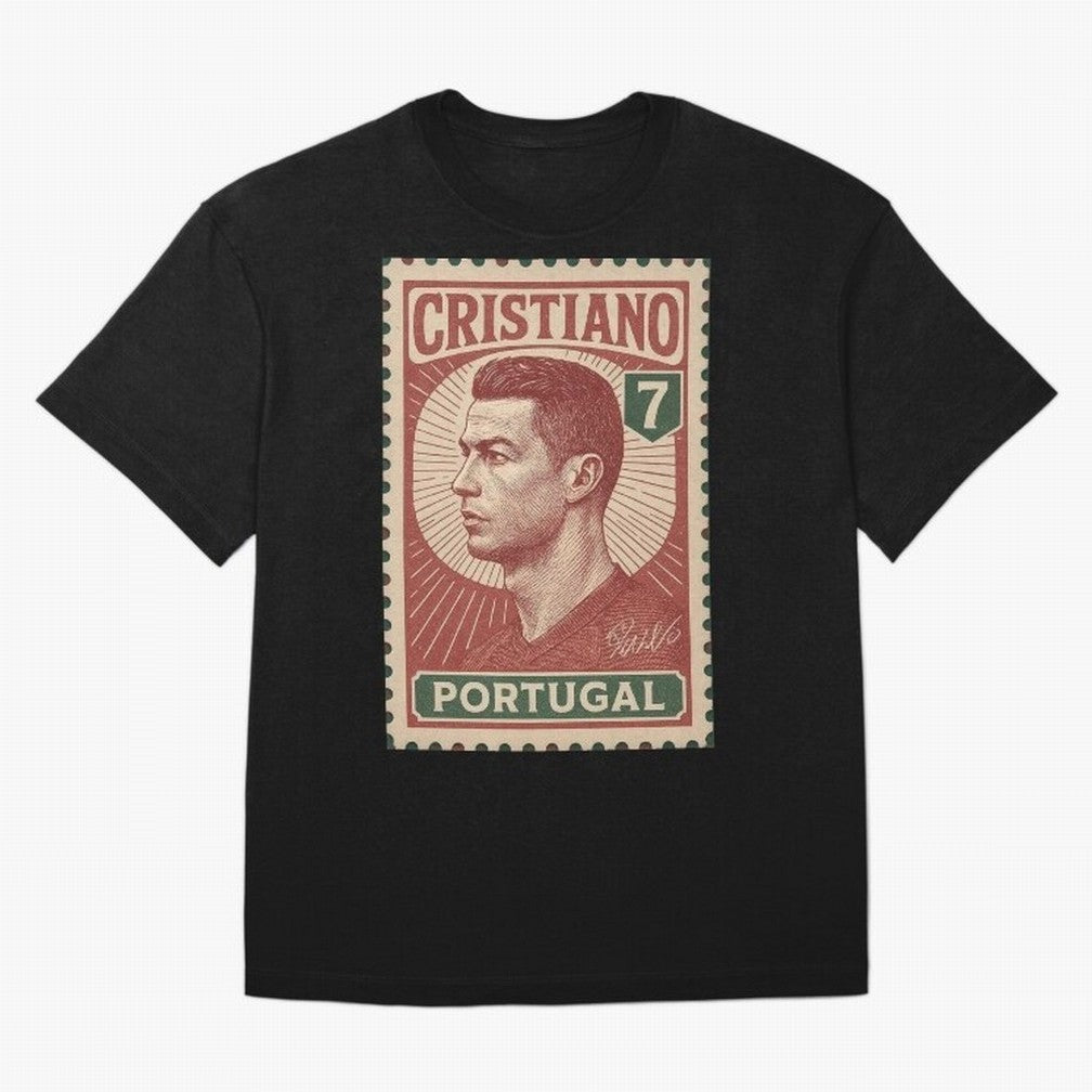 Vintage Portuguese Football Legend No.7 Poster, sticker ¨C Retro Soccer Icon Art for Fans of Manchester, Madrid & Juventus T-Shirt Neymar Brazil Football Jersey, Adidas Soccer Tee, World Cup 2026, Nike Football Fan Shirt, Jordan Supporter Top,