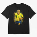 Ronaldo Naz¨¢rio T-Shirt Support FIFA World Cup 2026 USA Canada Mexico Capturing, Adidas Match Day Jersey For Match Day, Jordan Football Shirt For Mbappe Fans, Nike Soccer Fan Top, Mbappe Canada Football Fans