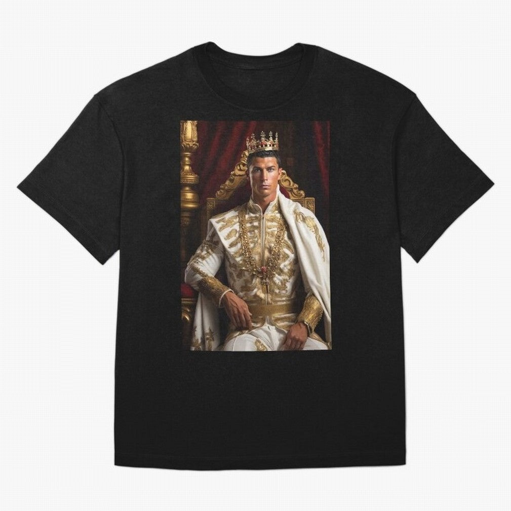 Ronaldo king T-Shirt Haaland Argentina Football Jersey, Adidas Match Day Tee, World Cup 2026, Jordan Football Shirt, Nike Soccer Fan Top, De Bruyne USA Fan Club