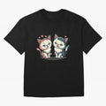 Two Funny Cats with Ronaldo Vibes ¨C Cute Football & Animal Art T-Shirt Make Game Day About FIFA World Cup 2026 Spirit, Connected Jersey, Nike Match Day Shirt, Messi Argentina Fans, Adidas Supporter Tee, Jordan Soccer Fan Top, Messi England Match Day