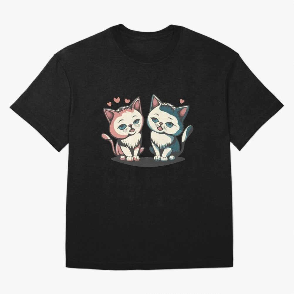 Two Funny Cats with Ronaldo Vibes ¨C Cute Football & Animal Art T-Shirt Make Game Day About FIFA World Cup 2026 Spirit, Connected Jersey, Nike Match Day Shirt, Messi Argentina Fans, Adidas Supporter Tee, Jordan Soccer Fan Top, Messi England Match Day