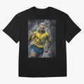 Ronaldo Naz¨¢rio - Il Fenomeno (Brazil) T-Shirt Follow The Final Road Of FIFA World Cup 2026 Group Stage, Adidas Match Day Jersey For Group Stage, Jordan Football Shirt For Cristiano Ronaldo Fans, Nike Soccer Fan Top, Salah Canada Knockout Round