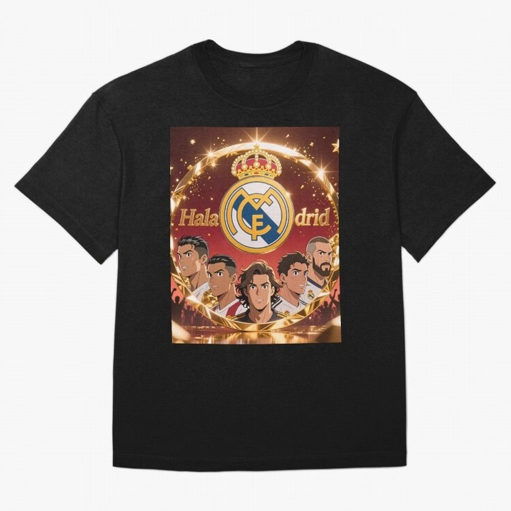 Estrellas del Real Madrid T-Shirt Follow The Final Road Of FIFA World Cup 2026 USA Canada, Adidas Match Day Jersey For Knockout Round, Jordan Football Shirt For Cristiano Ronaldo Fans, Nike Soccer Fan Top, Messi Ecuador Fan Club