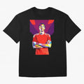 Ekitike in WPAP Style T-Shirt Haaland Portugal Football Jersey, Nike Fan Tee, World Cup 2026, Jordan Soccer Shirt, Adidas Match Day Top, CR7 Norway Soccer Fans