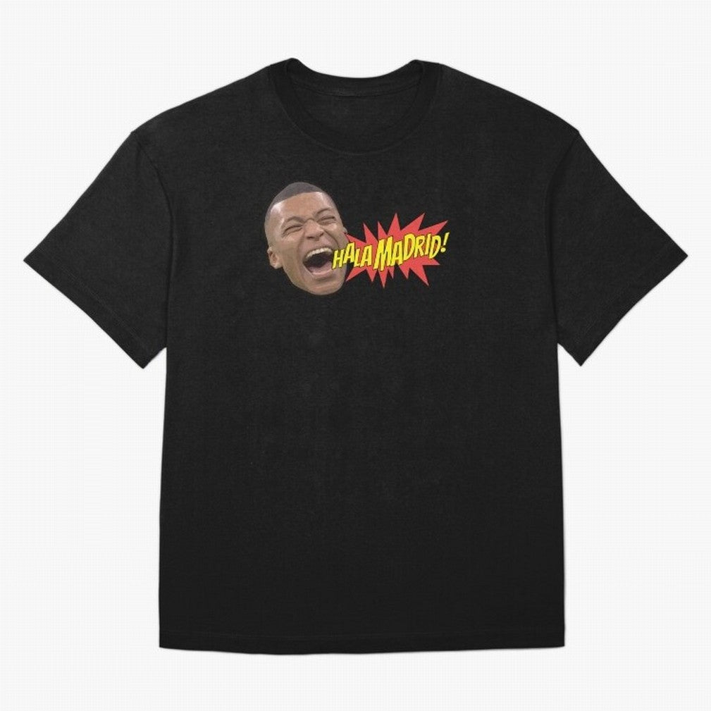 Real Madrid - Kylian Mbapp¨¦ Hala Madrid T-Shirt Portugal Messi World Cup 2026 Jersey, Adidas Match Day Tee, Group Stage, Jordan Football Shirt, Nike Soccer Fan Top, Mbappe Switzerland Football Fans