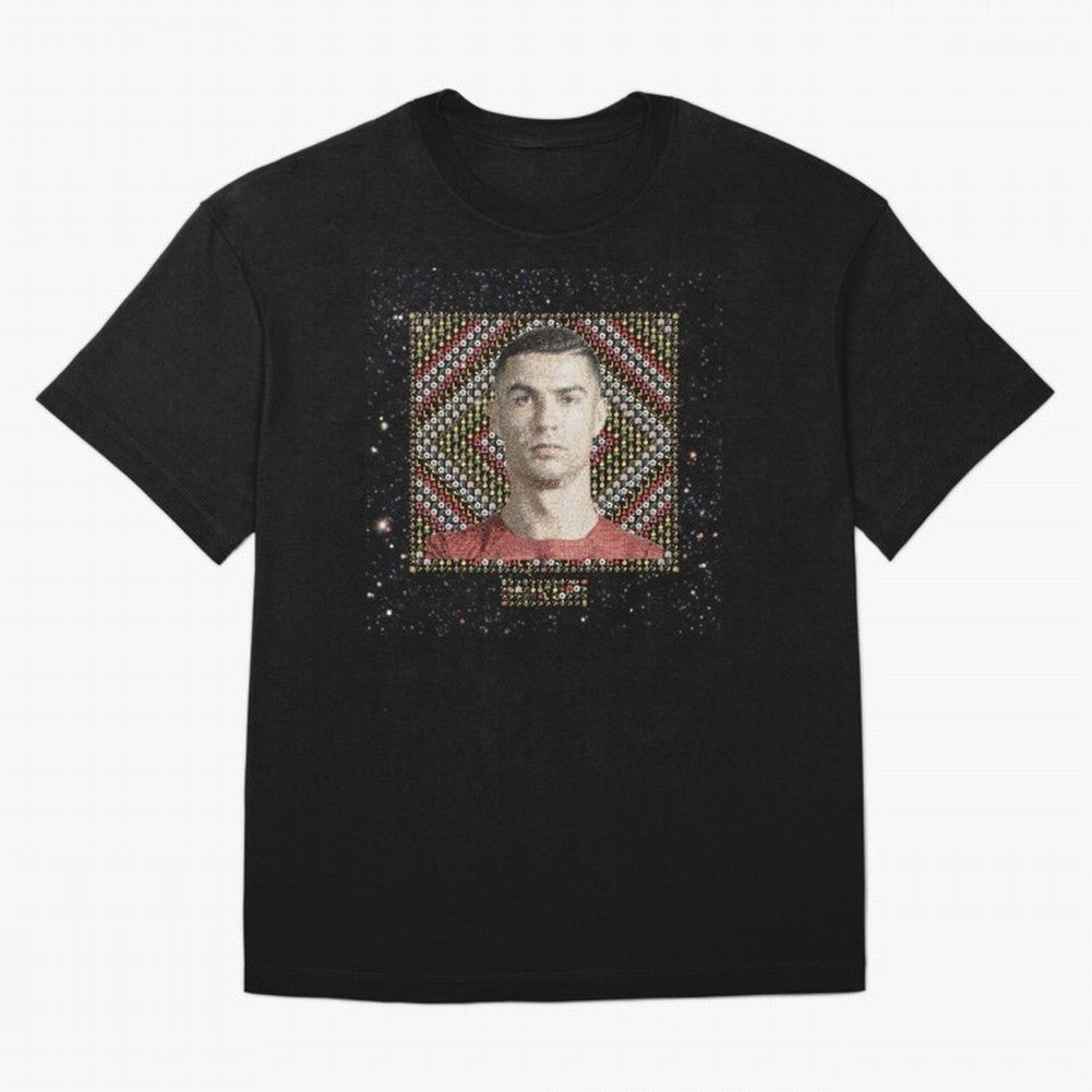 CR7 Emojified ¨C Ronaldo-Inspired Grid Tribute | Visual Power in Emoji Form | Football Legend Art Series T-Shirt Messi England Football Jersey, Nike Football Tee, World Cup 2026, Adidas Soccer Shirt, Jordan Fan Top, Salah USA Stadium Chant