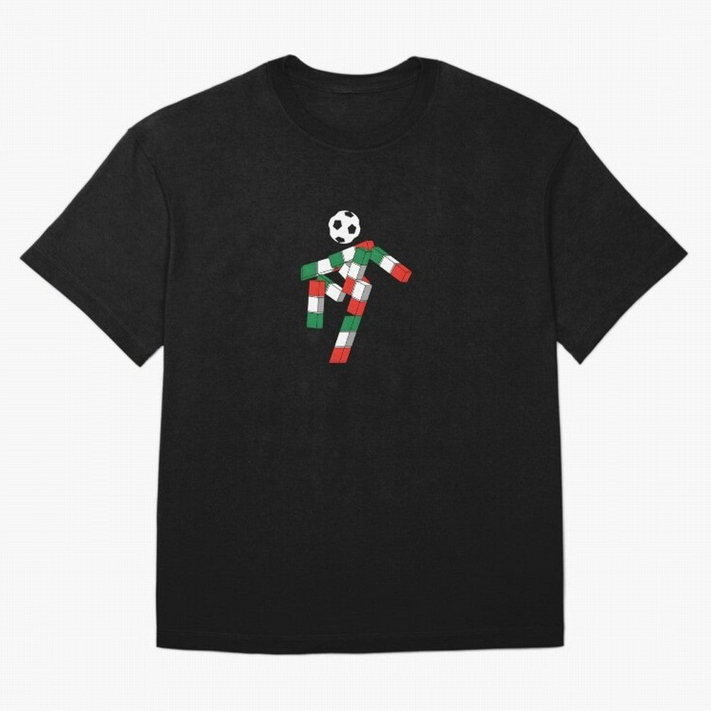 Ciao - World Cup 90' Mascote Logo T-Shirt Make Your Look Match FIFA World Cup 2026 USA Canada Fan Jersey, Jordan Football Tee, Portugal Supporter Shirt, Adidas Fan Shirt, Neymar Nike Supporter Top, Musiala Colombia Football Fans