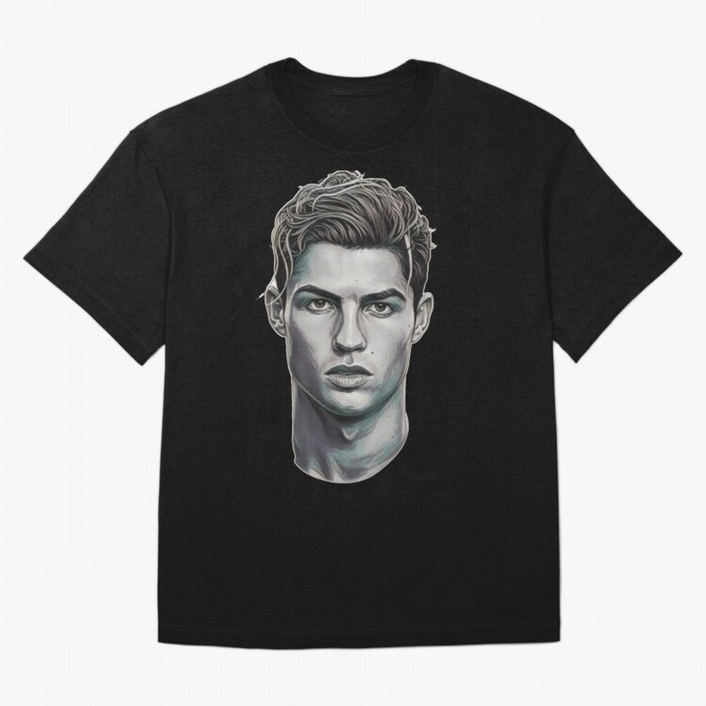 Ronaldo drawing 2008 T-Shirt FIFA World Cup 2026 Argentina Saka Jersey, Nike Match Day Shirt, Haaland Portugal Fans, Adidas Supporter Tee, Jordan Soccer Fan Top, Saka Mexico Match Day