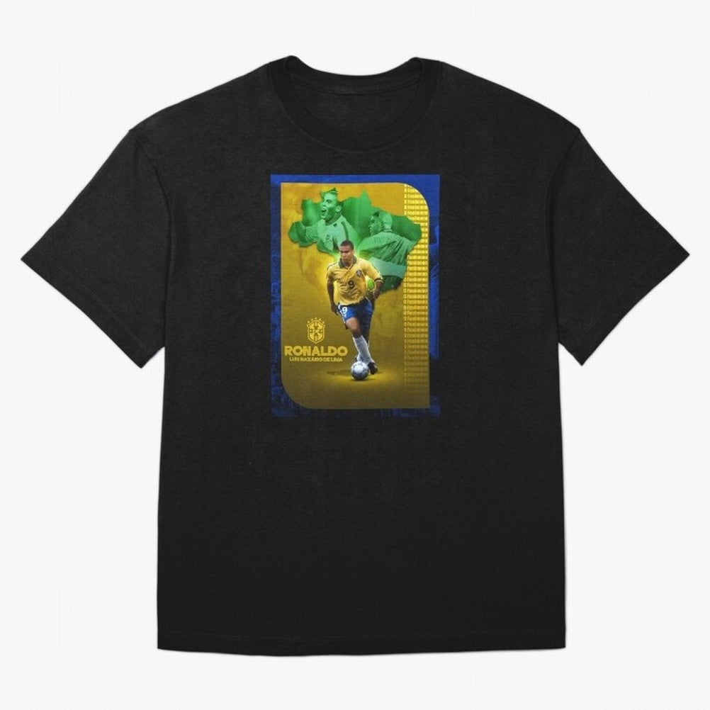 Ronaldo Lu¨ªs Naz¨¢rio de Lima O Fen?meno Brazil Football Legend T-Shirt Messi Netherlands Football Jersey, Jordan Football Tee, World Cup 2026, Adidas Fan Shirt, Nike Supporter Top, Saka USA Fan Club