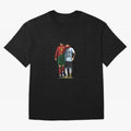 Messi Ronaldo Chit Chat Illustration Classic T-Shirt Mbappe Argentina Football Jersey, Jordan Supporter Tee, World Cup 2026, Nike World Cup Shirt, Adidas Football Fan Top, Lewandowski Ghana Soccer Fans