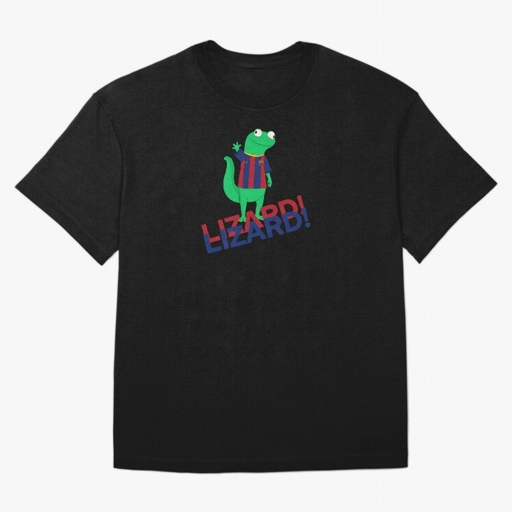 Viral lizard meme fcbarcelona T-Shirt Show Support During The FIFA World Cup 2026 Group Stage, Nike Football Jersey For Match Day, Adidas Soccer Shirt For Messi Fans, Jordan Fan Top, Salah Ecuador Stadium Chant